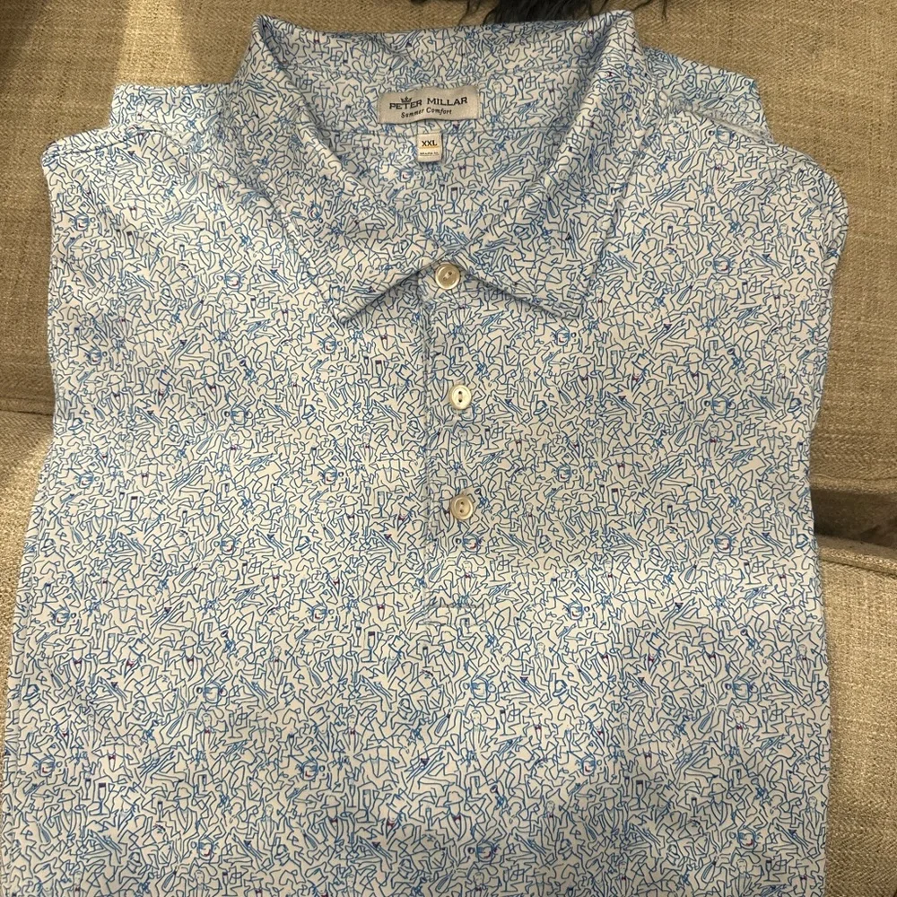 Men’s XXL Peter Millar Performance Polo - Picture 1 of 3